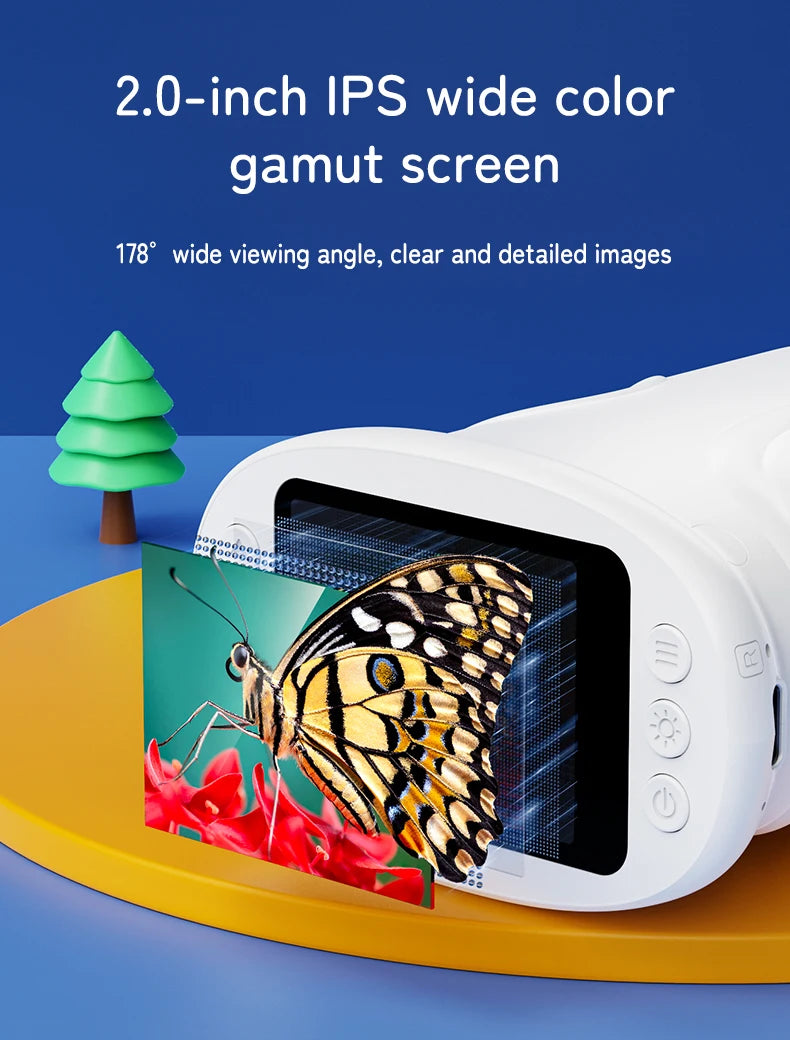 Digital Handheld Microscope for Kids