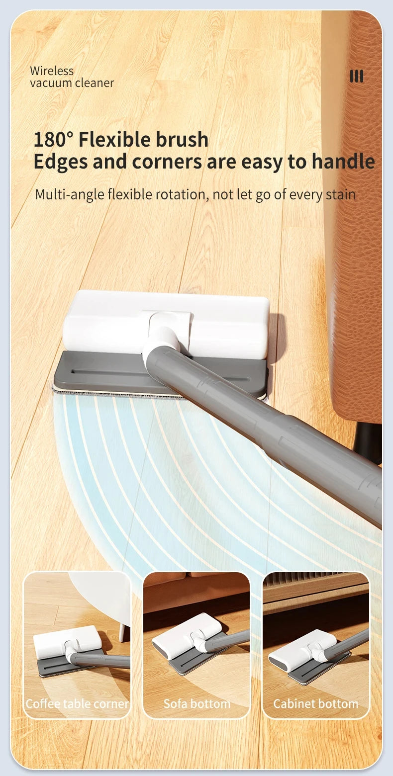 Lightweight Cordless Stick Vacuum for Floors and Carpets