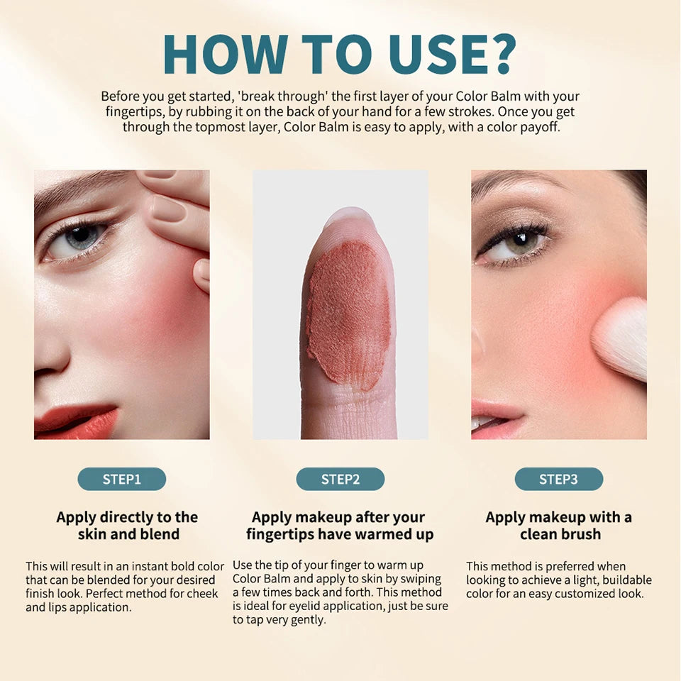Tinted Sunscreen Blush Stick with SPF 50 - 15
