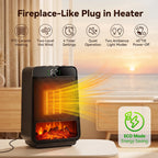 Portable Electric Space Heater with Digital Display