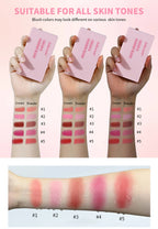 2-in-1 Cream and Powder Blush Palette for Radiant Glow