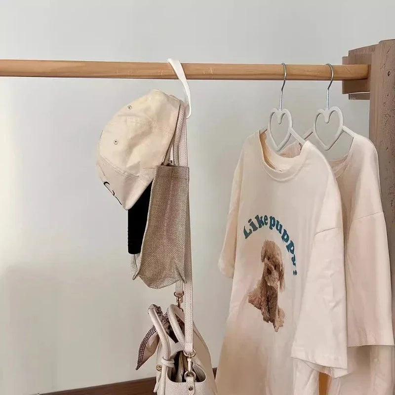 10pc Space-Saving Handbag and Accessory Closet Hooks