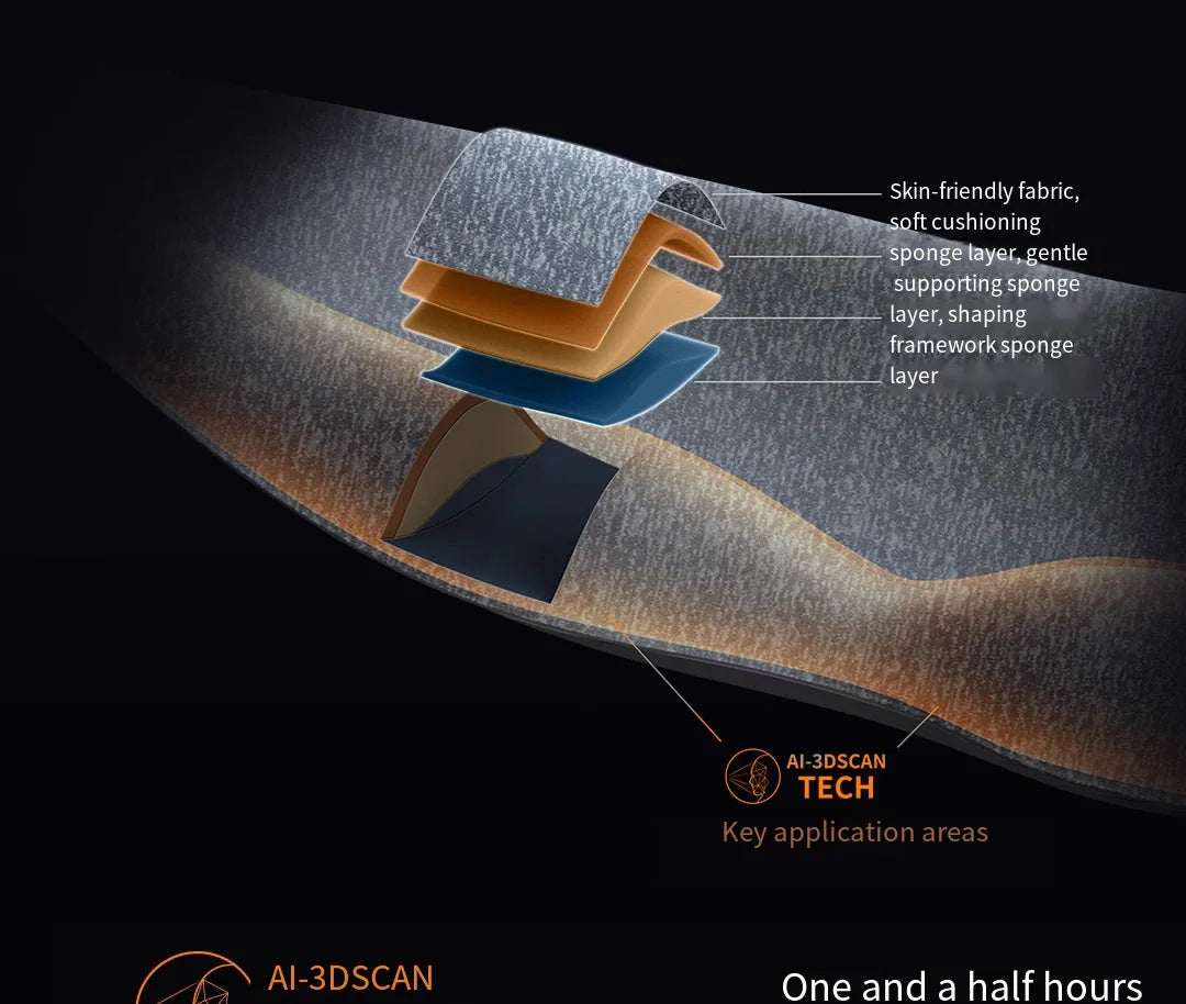 3D Ergonomic Sleep Eye Mask for Total Light Blocking - 9