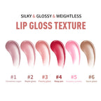 Hydrating Tinted Lip Serum for Glossy Plump Lips