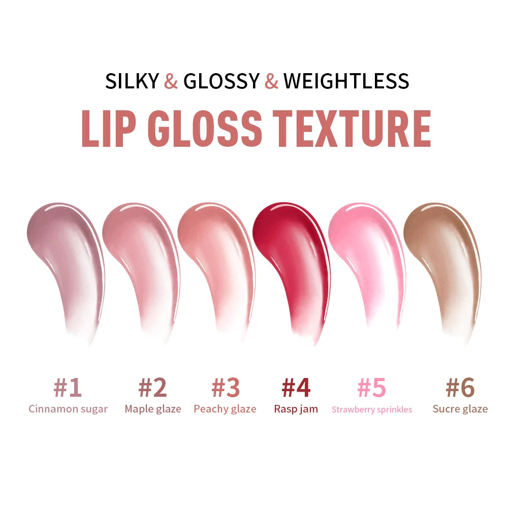 Hydrating Tinted Lip Serum for Glossy Plump Lips