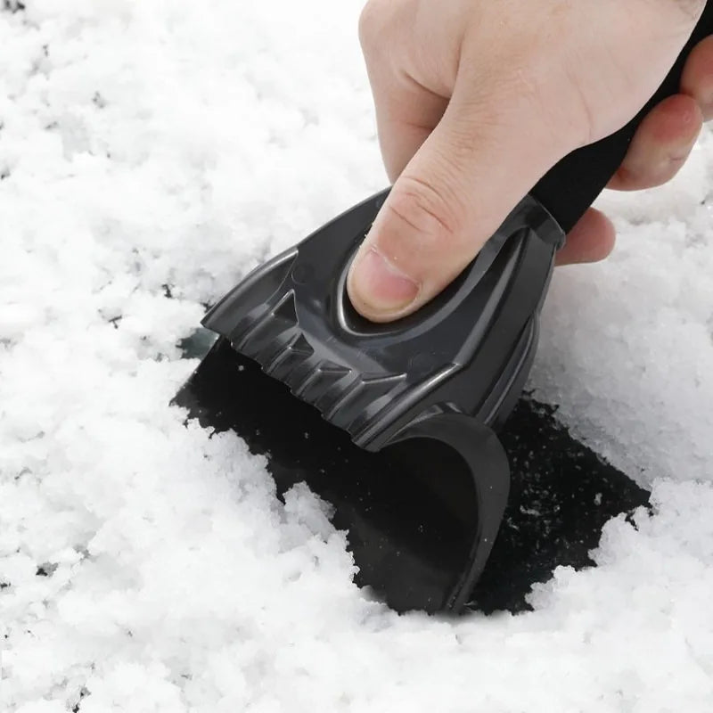 Compact Car Windshield Ice Scraper and Snow Remover