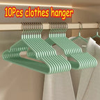 Heavy Duty Non-Slip Stainless Steel Clothing Hangers