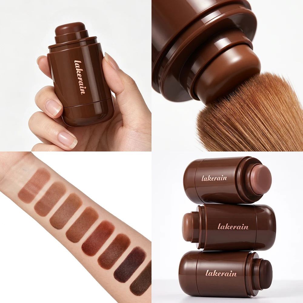 Cream Bronzer Stick for Sculpted Face Contouring