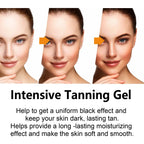 Intensive Tanning Gel for Darker Skin and Long-Lasting Glow