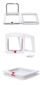 4-Way Locking Cat Flap Door for Small Pets