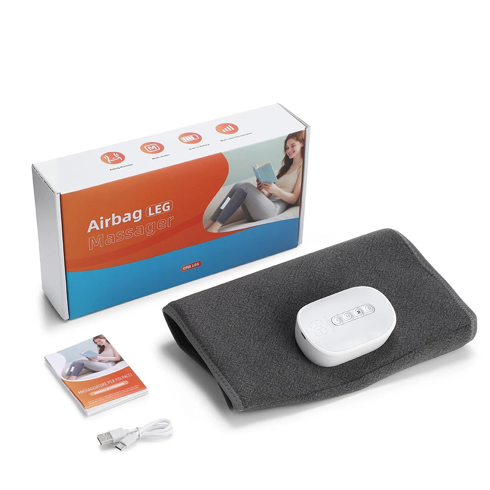 Cordless Air Compression Leg Massager with Heat - 18