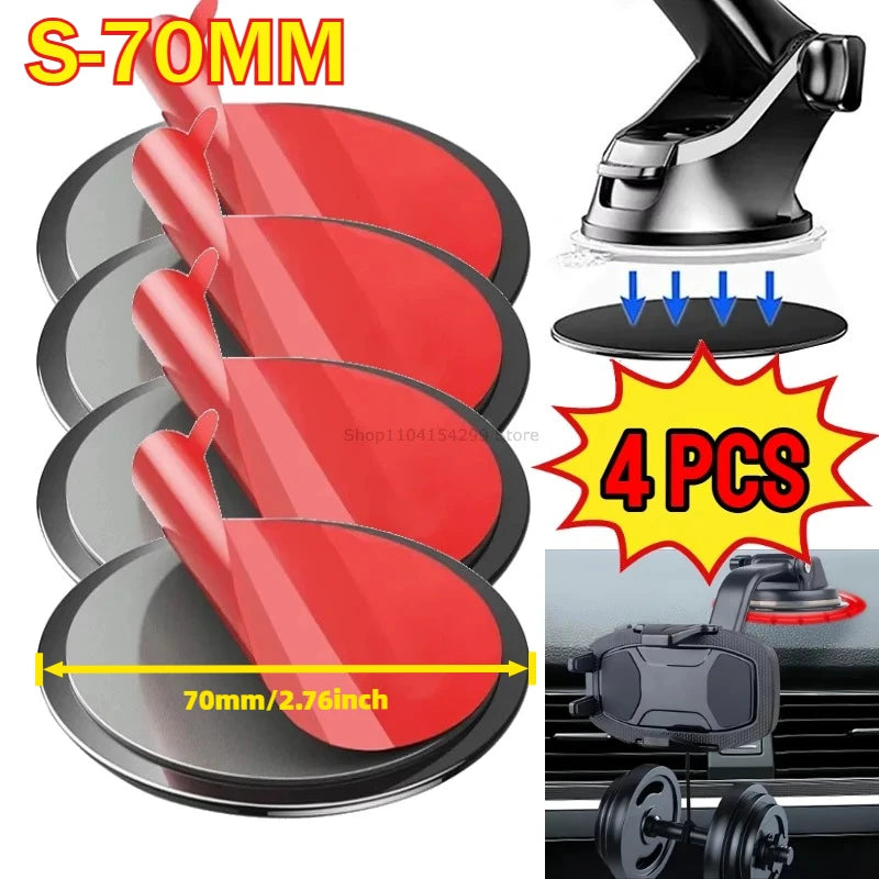 Adhesive Dashboard Mounting Disks for Car Suction Cup Holders - 21