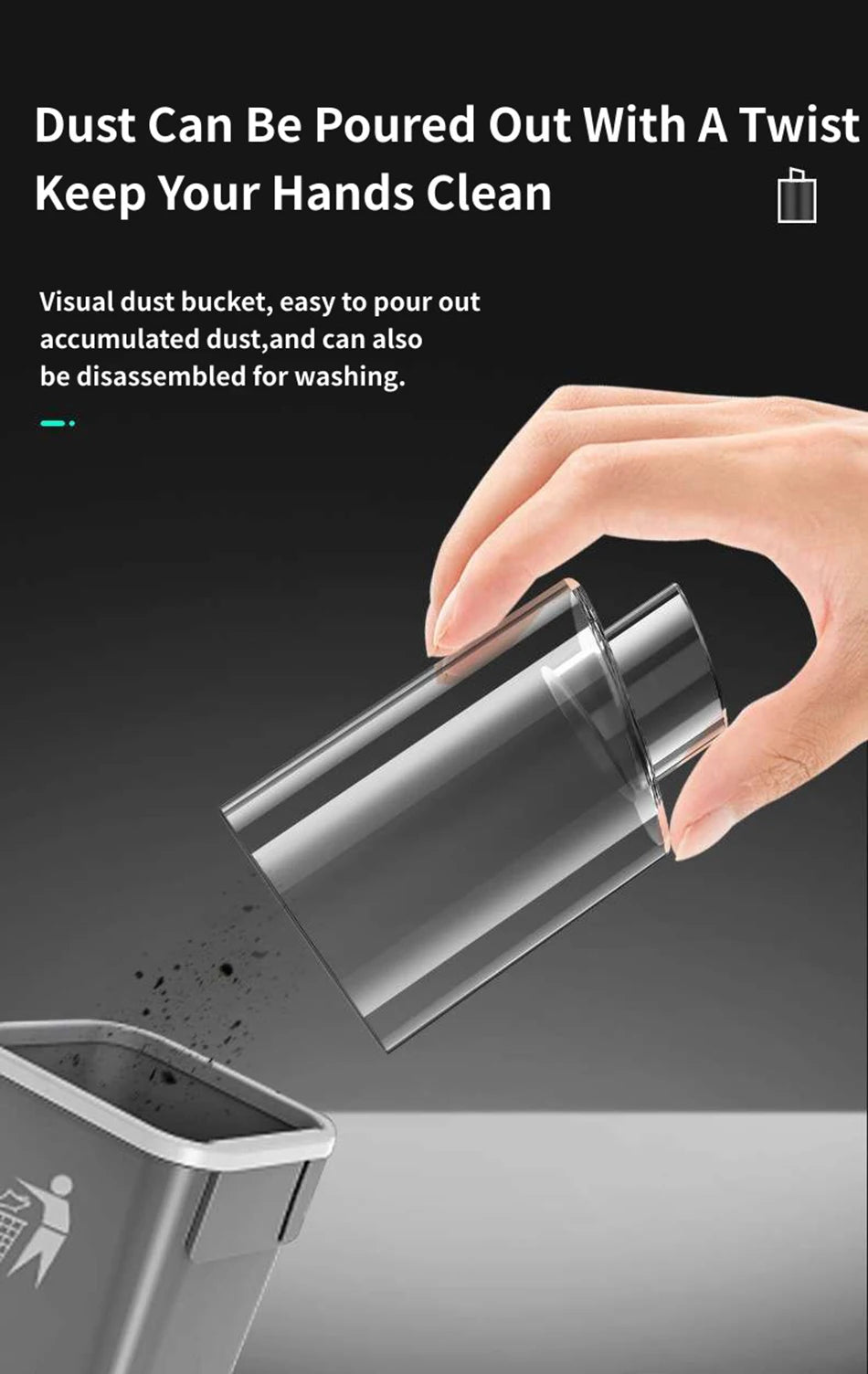 Portable Wireless Handheld Vacuum for Car and Home