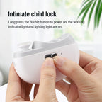 Automatic Electric Nail Clipper with LED Light