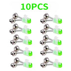 10-Piece Fishing Rod Bite Alarm Bell Set