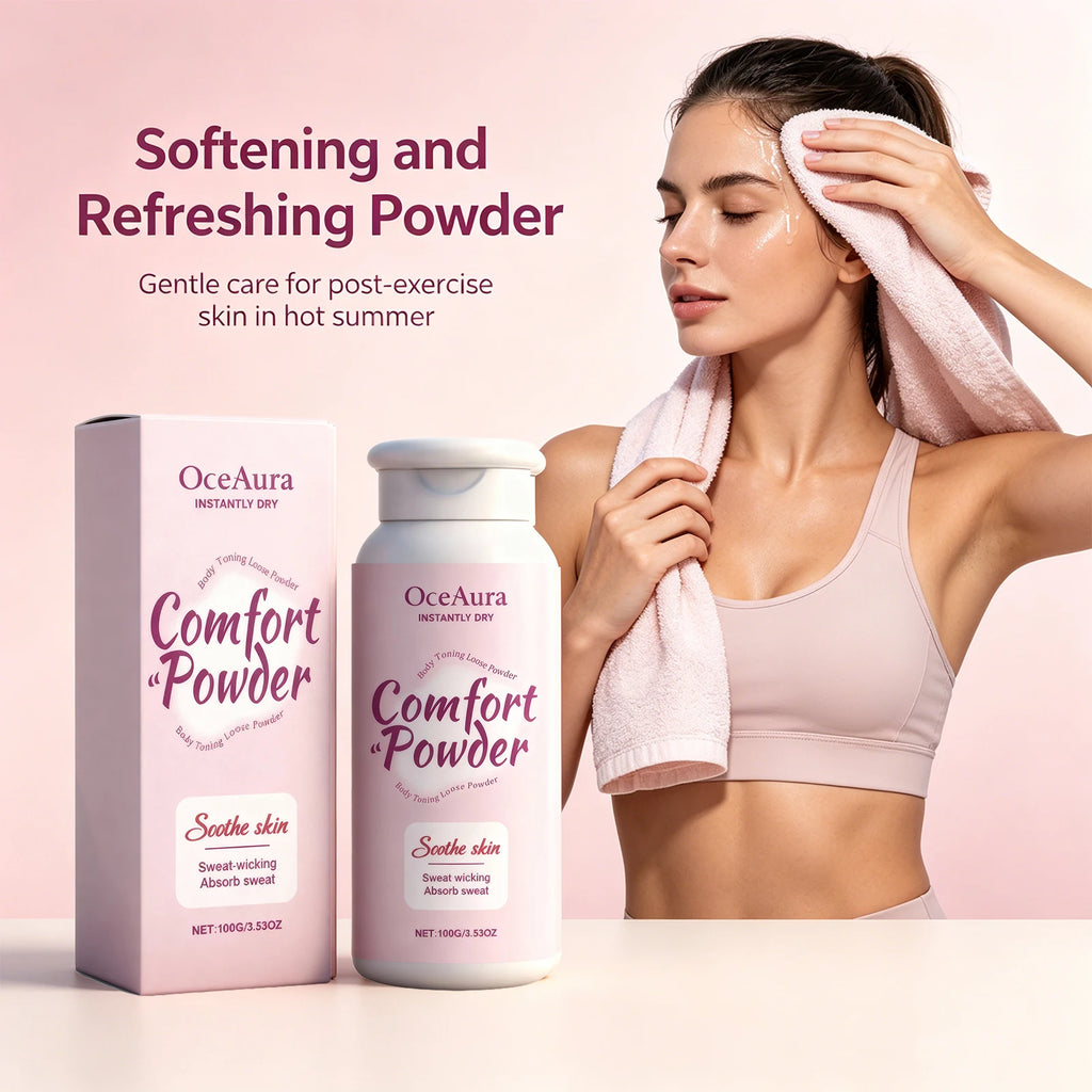 Refreshing Sweat-Absorbing Body Comfort Powder