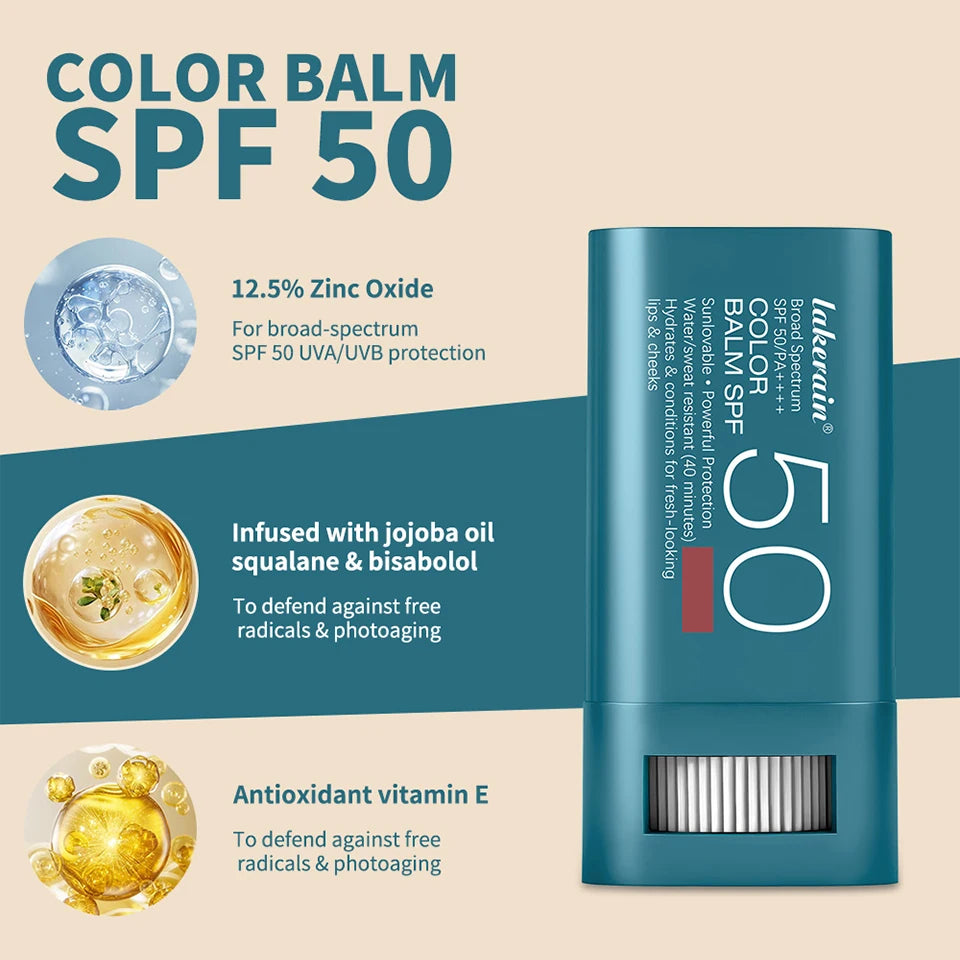 Hydrating SPF 50 Tinted Sunscreen Blush Stick