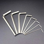 8-Piece Metric Hex Wrench Set for Repairs