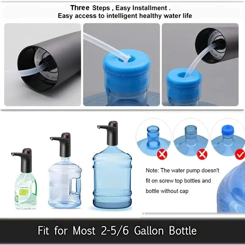 Automatic Electric Water Bottle Pump Dispenser - 6