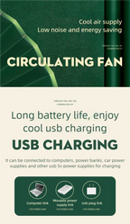 Portable Retractable Folding Desk and Floor Fan