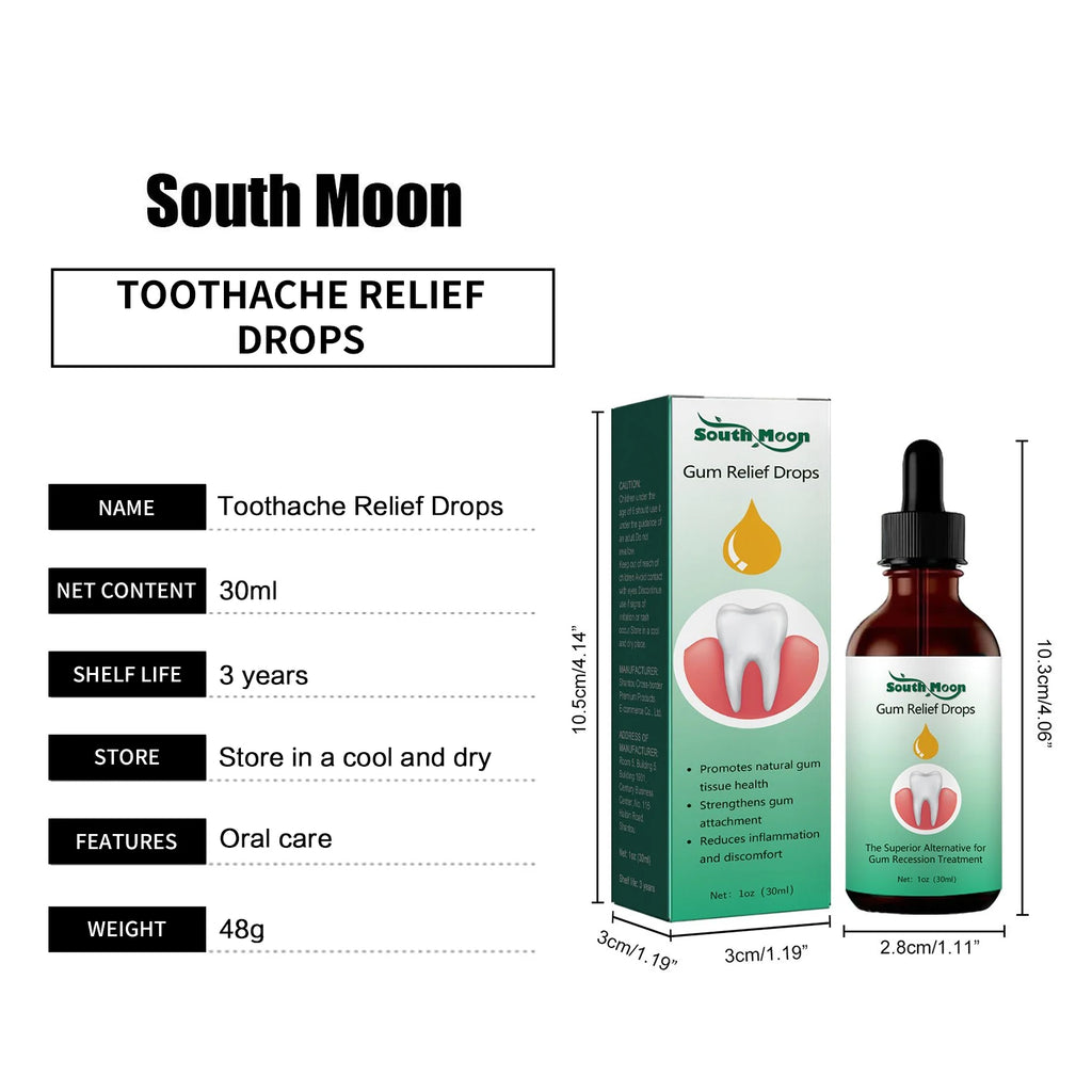 Natural Toothache and Gum Relief Drops