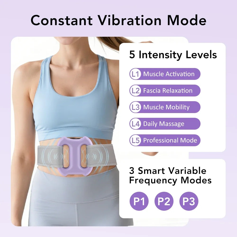 Electric Vibration Body Shaping Fascia Massage Ring