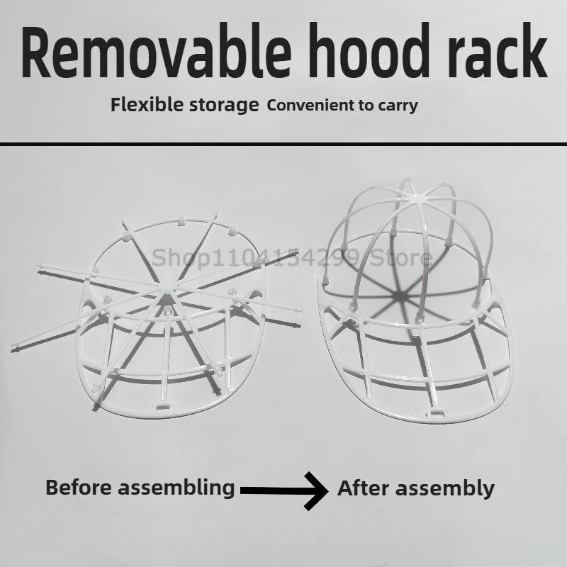 Portable Baseball Cap Washer and Shaper Cage
