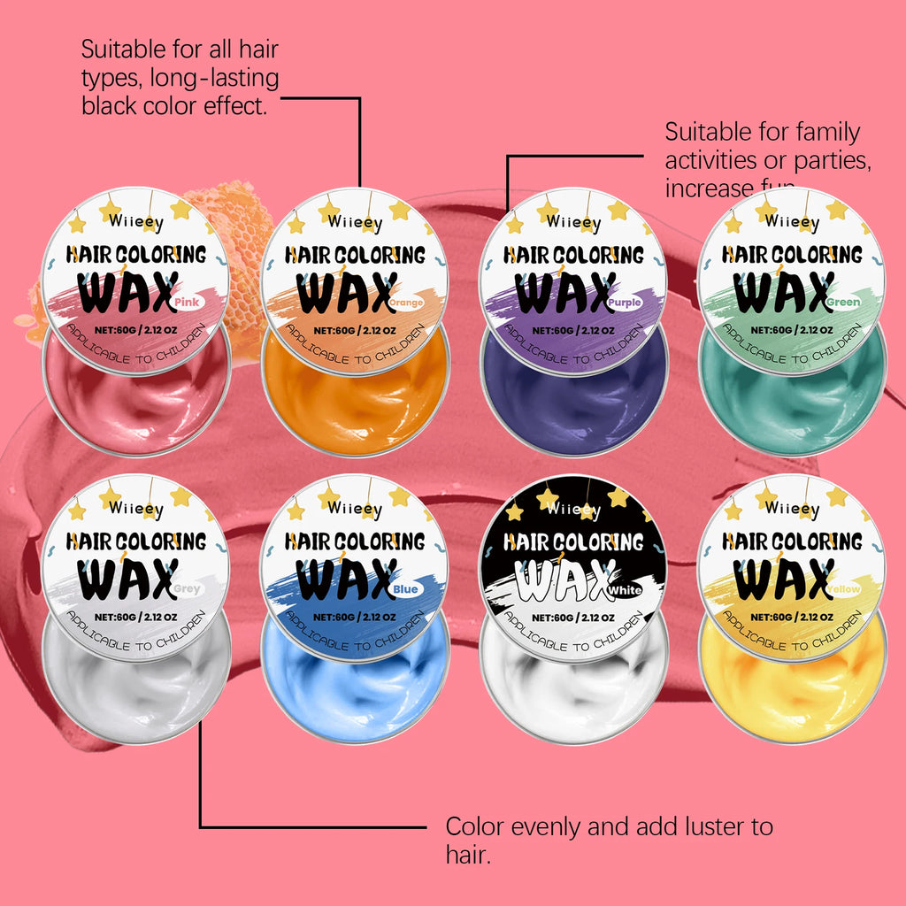 Temporary Hair Color Wax for Kids
