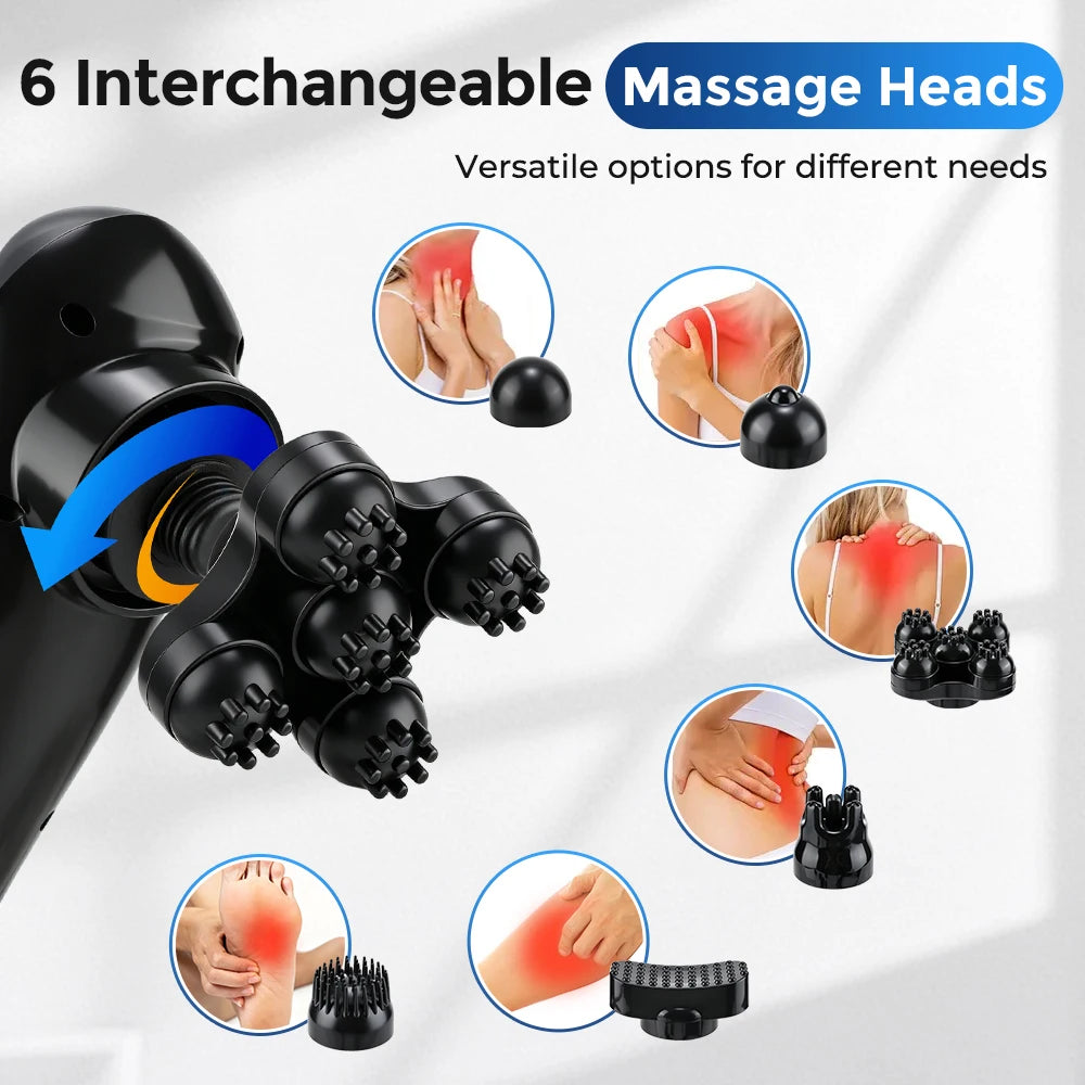 Electric Handheld Full Body Percussion Massager - 3