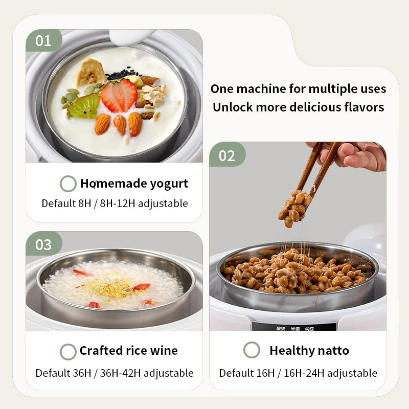 Automatic Electric Yogurt and Fermentation Maker