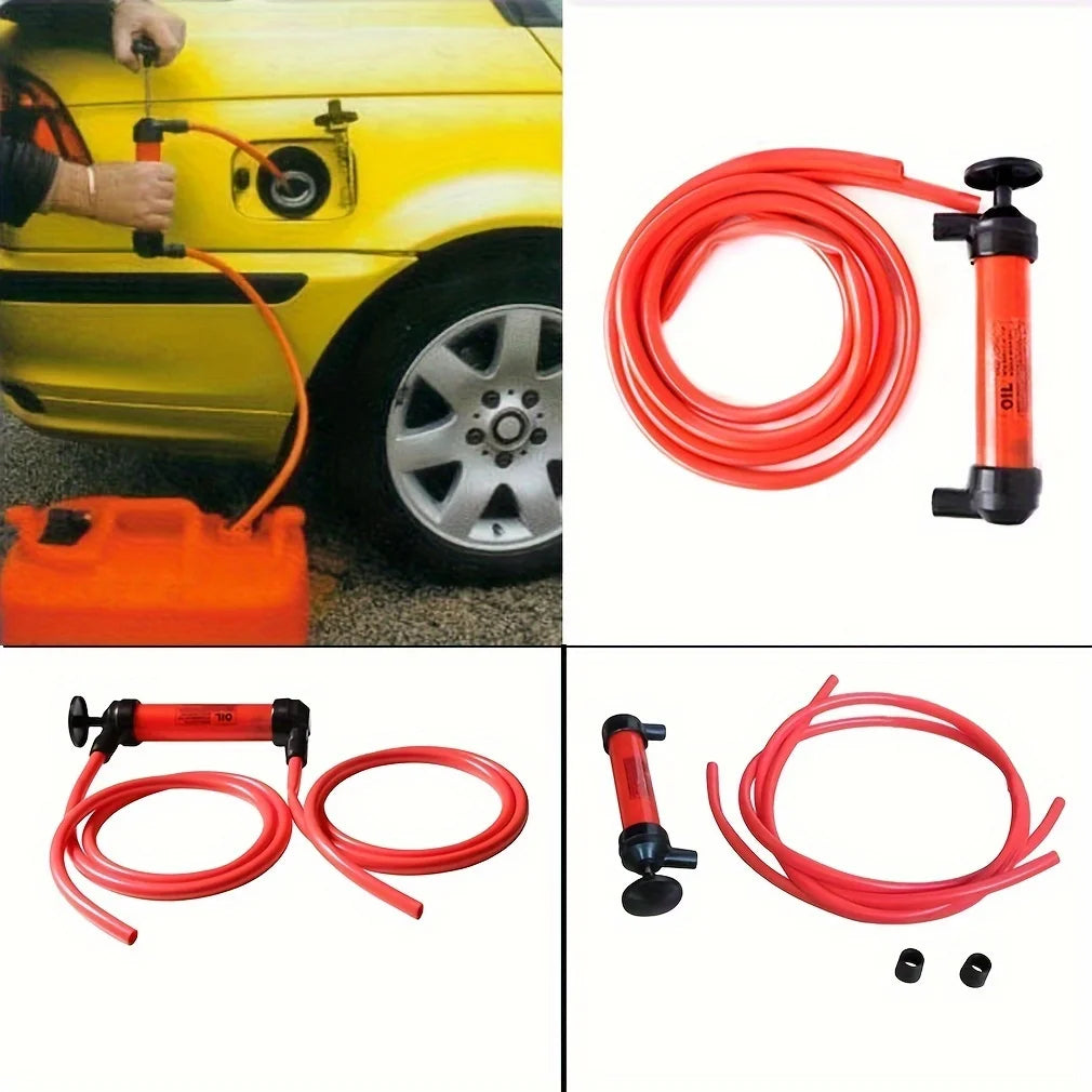 Manual Hand Siphon Pump for Liquid Transfer and Inflation - 6