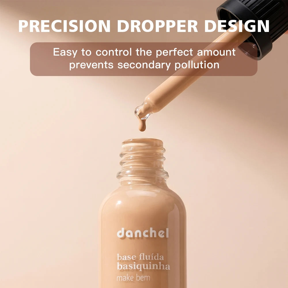 Matte Lightweight Liquid Foundation for Flawless Poreless Skin