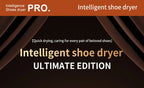 Foldable Electric Shoe Dryer and Deodorizer with Timer