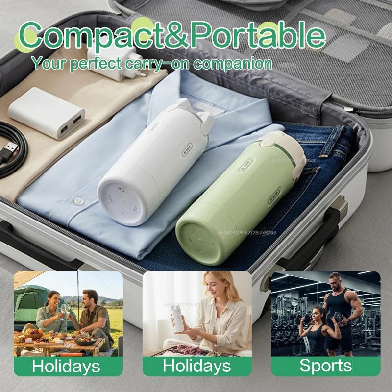 4-in-1 Portable Leak-Proof Travel Dispenser Bottle