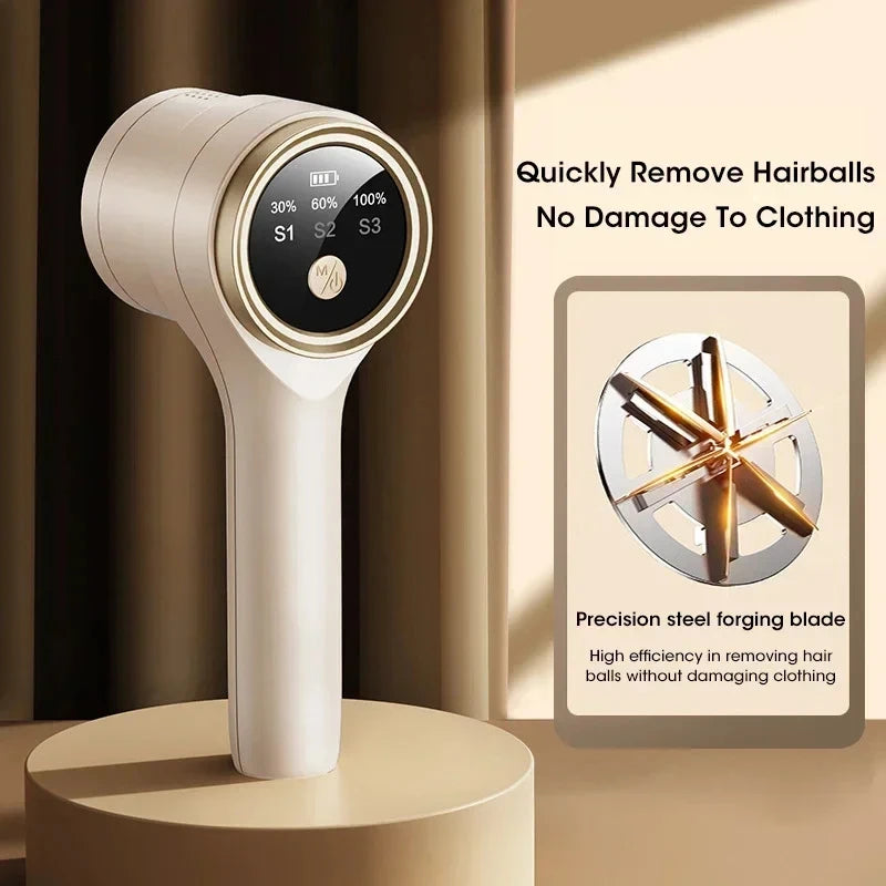 Electric Rechargeable Fabric Shaver and Lint Remover