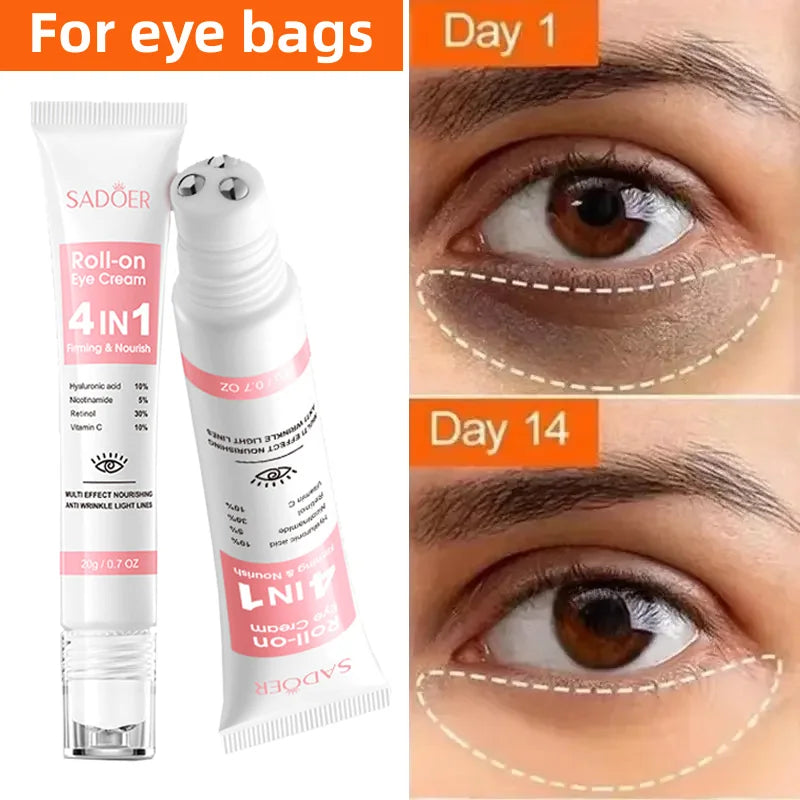 Anti-Aging Retinol Eye Cream for Dark Circles and Puffiness
