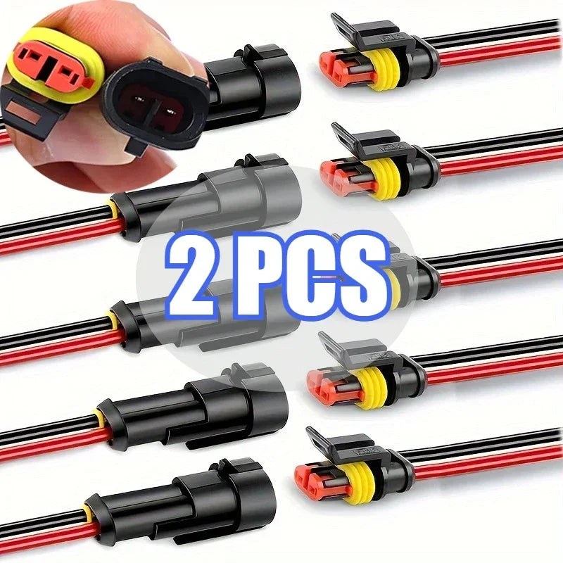 Waterproof Automotive Electrical Wire Connector Kit - 17