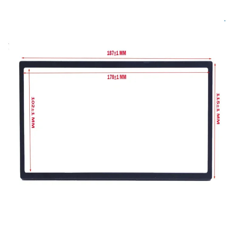 Universal 2 Din Car Radio Installation Frame - 6