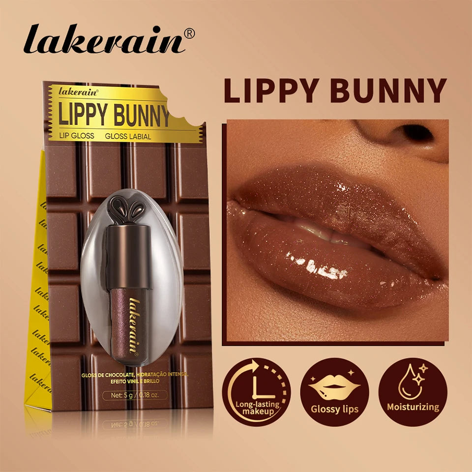 Honey and Chocolate Moisturizing Lip Gloss Duo Set - 20