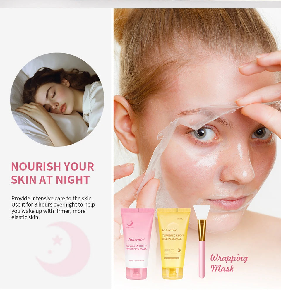 Overnight Peel-Off Face Mask Duo for Firming and Hydration - 9
