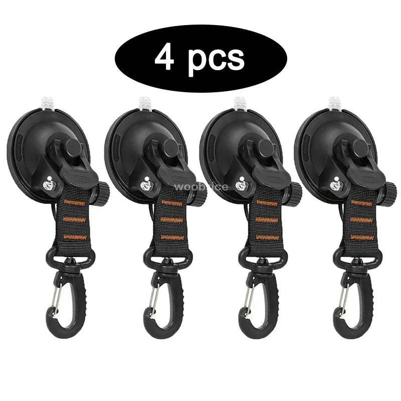 Heavy-Duty Suction Cup Anchors for Camping and Car Awnings - 20