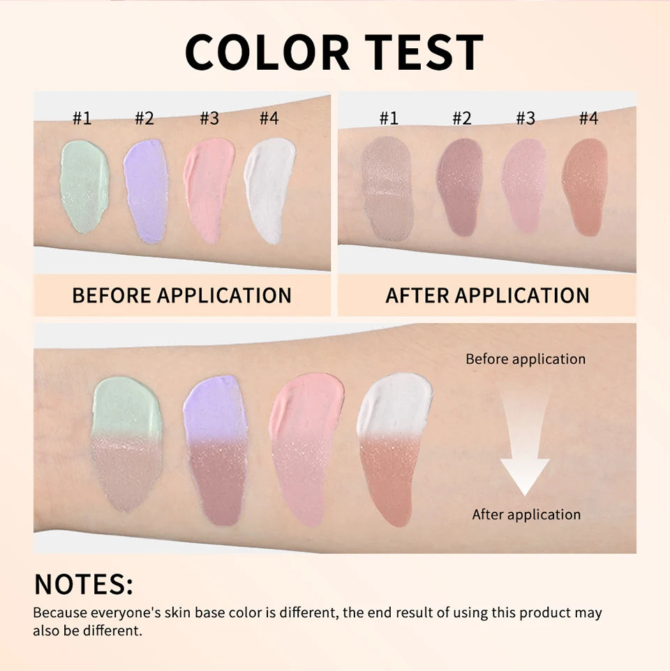 Color-Changing Liquid Foundation for Flawless Radiant Skin