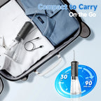 Portable Sonic Toothbrush and Water Flosser Oral Care Set