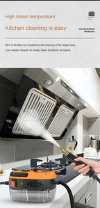Portable High-Pressure Steam Cleaner for Home and Car