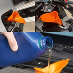 Foldable Oil and Gasoline Refueling Funnel