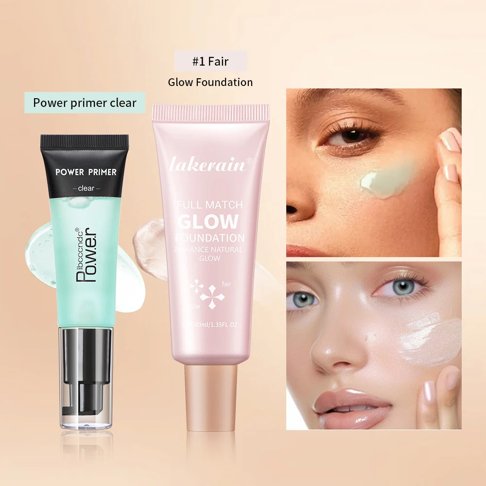 Hydrating Makeup Primer and Glow Foundation Combo