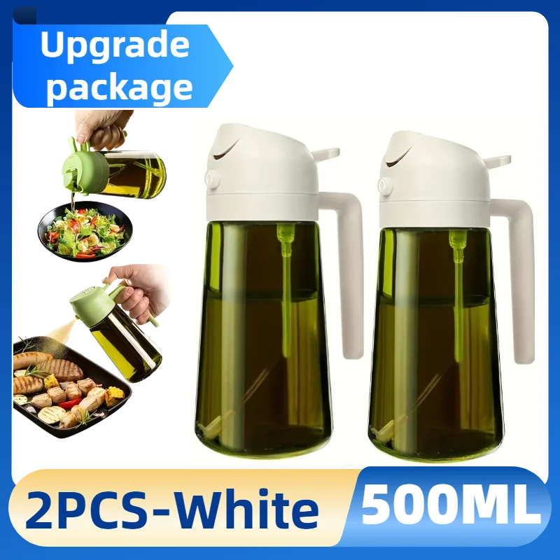 2-in-1 Kitchen Oil Spray and Pour Dispenser