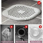 Anti-Clog Silicone Hair Catcher and Drain Strainer