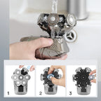 7-Blade Replacement Shaving Head for Electric Shavers
