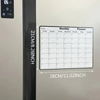 Magnetic Refrigerator Dry Erase Monthly Calendar Planner